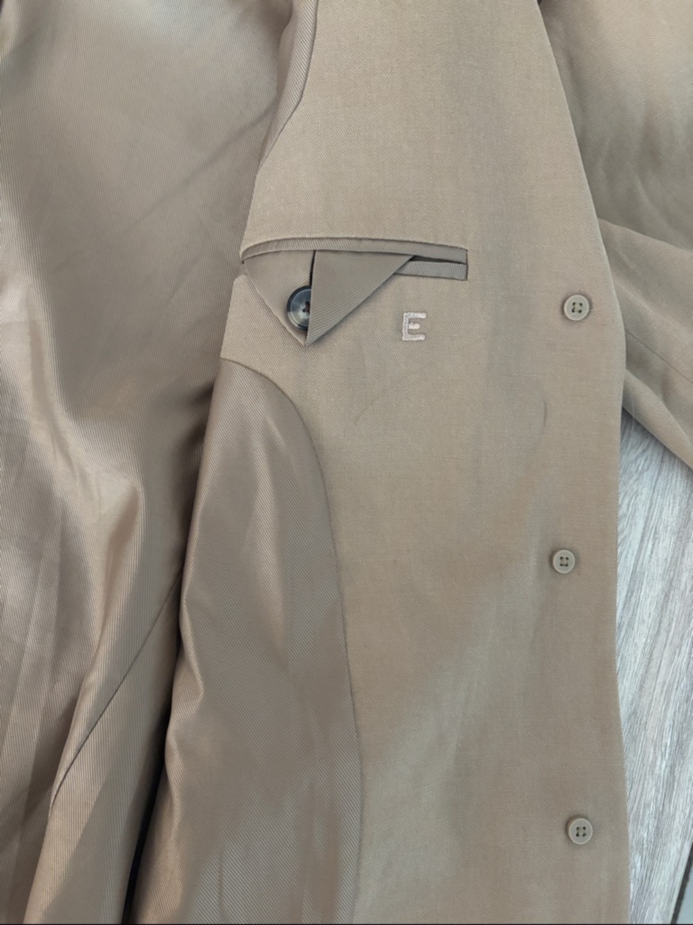 Everlane The 80s Oversized Blazer Women’s Size 8 in Ash Brown - Picture 7 of 10